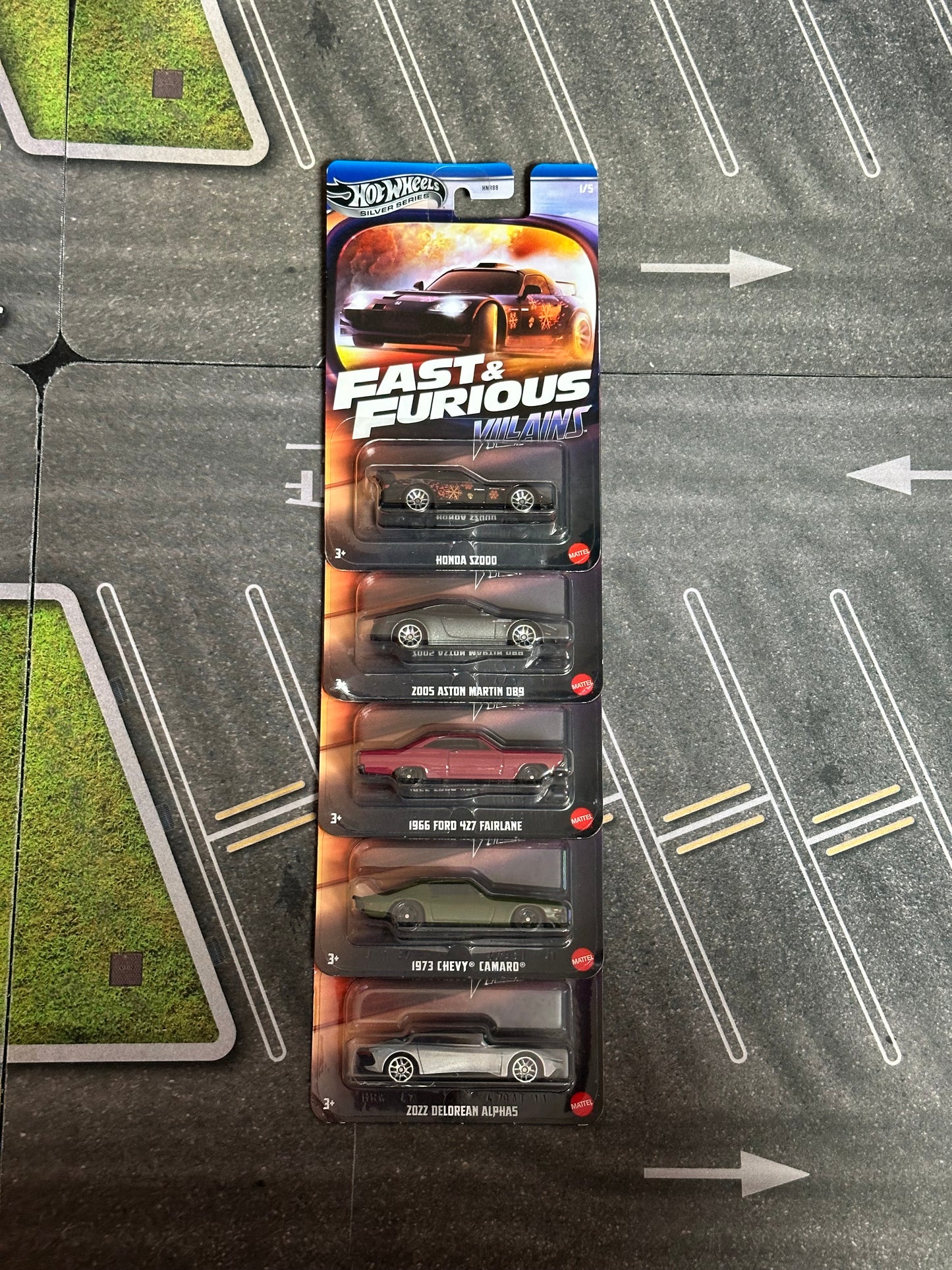 Fast and Furious Villains Set Silver Series