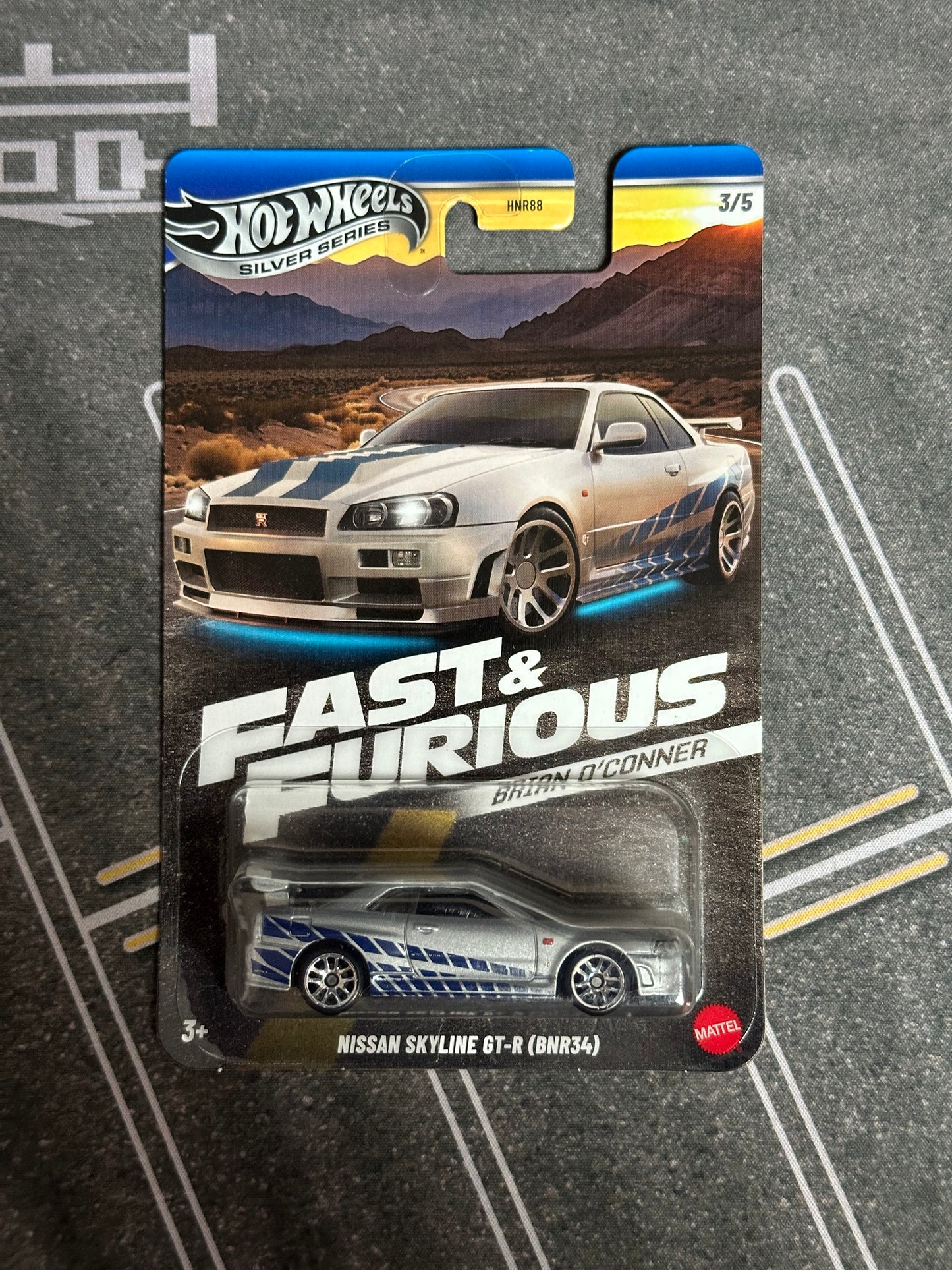 Fast and Furious Brian O’Conner Silver Series Set