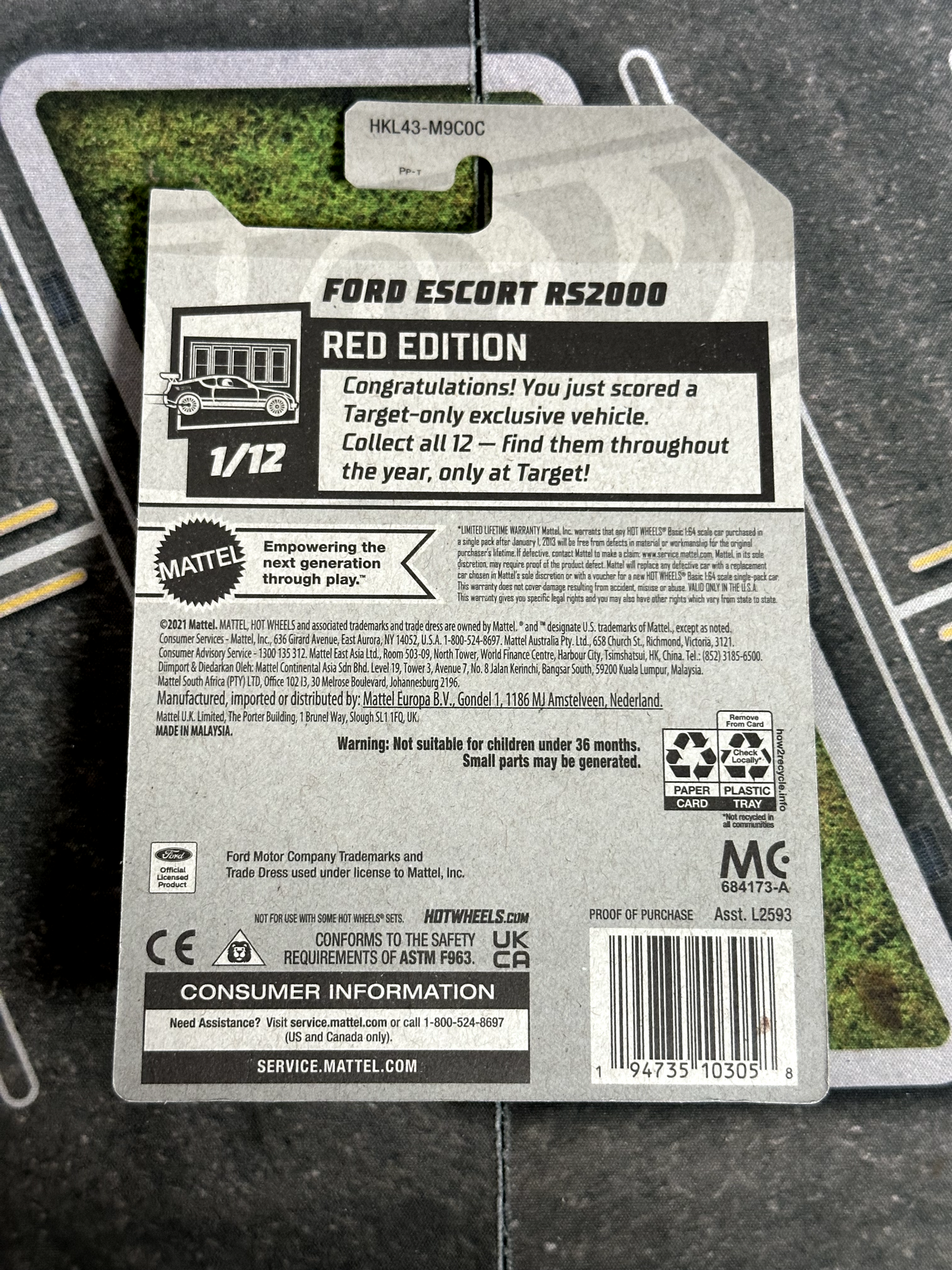 Ford Escort RS2000 Red Edition