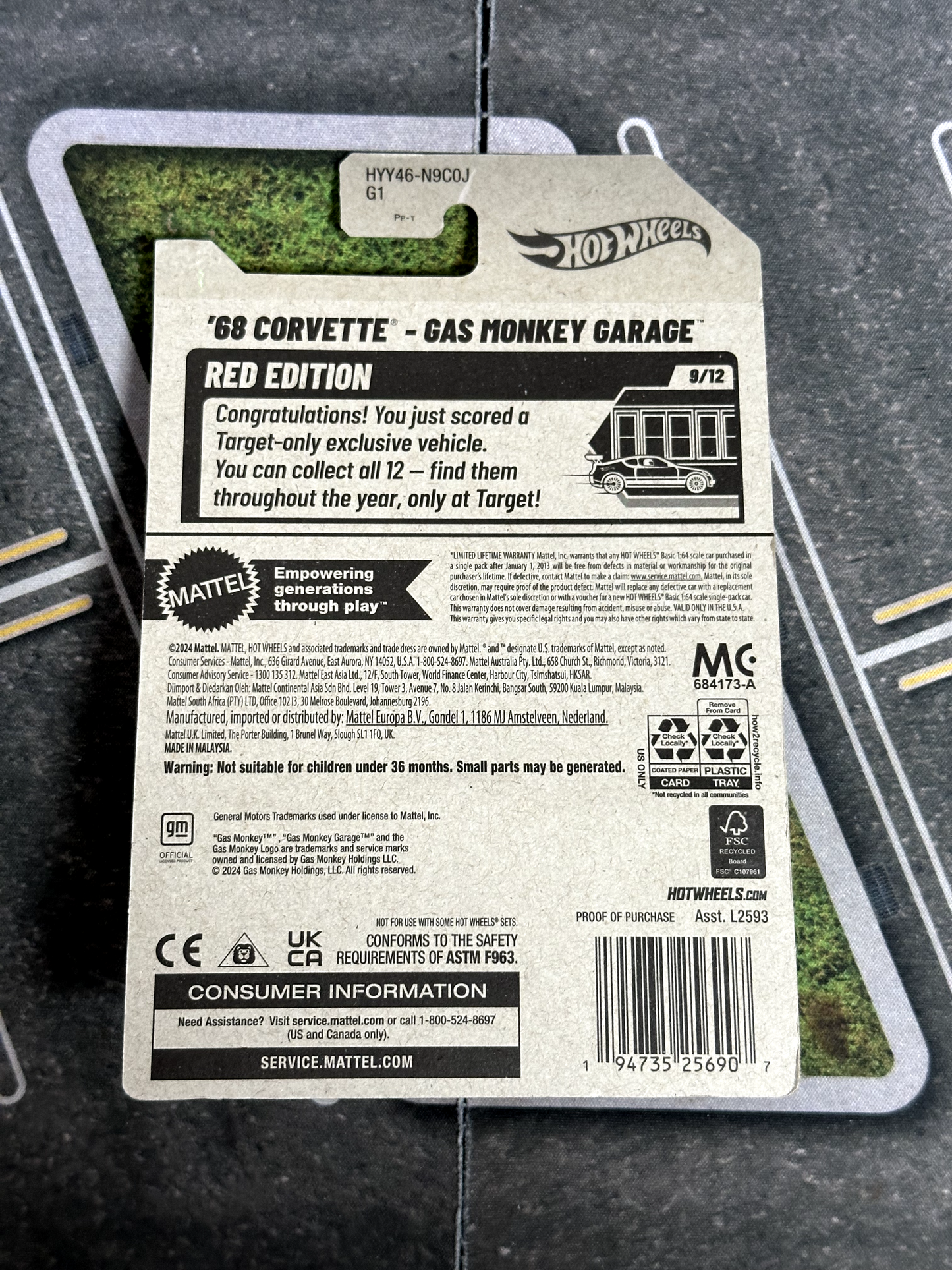 68 Corvette Gas Monkey Garage Red Edition