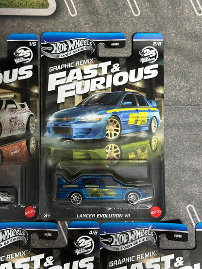 Fast & Furious Graphic Remix Silver Series
