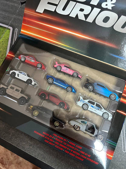 Pack 10 coches F&F WOS