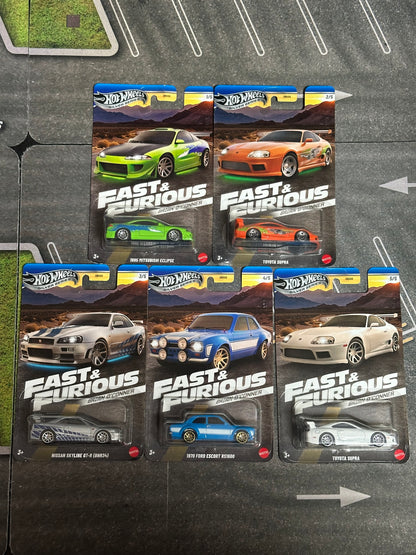 Fast and Furious Brian O’Conner Silver Series Set