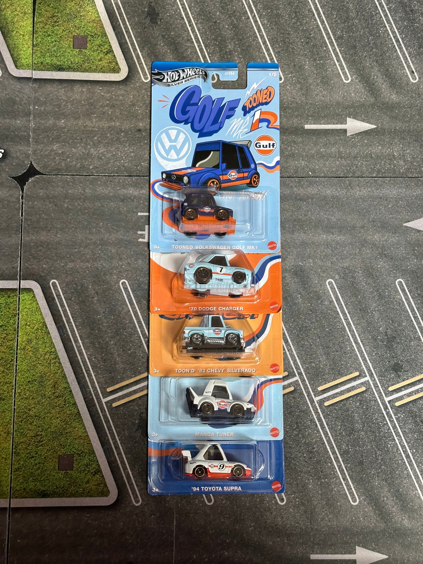Tooned Gulf Set Silver Series