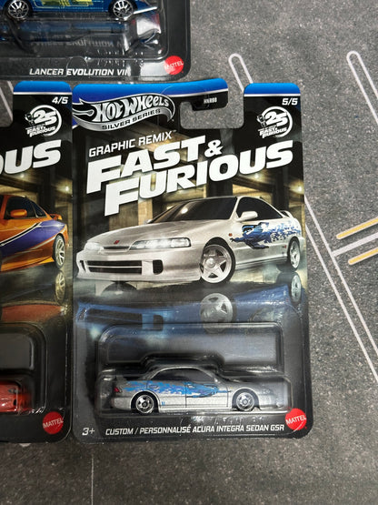 Fast & Furious Graphic Remix Silver Series