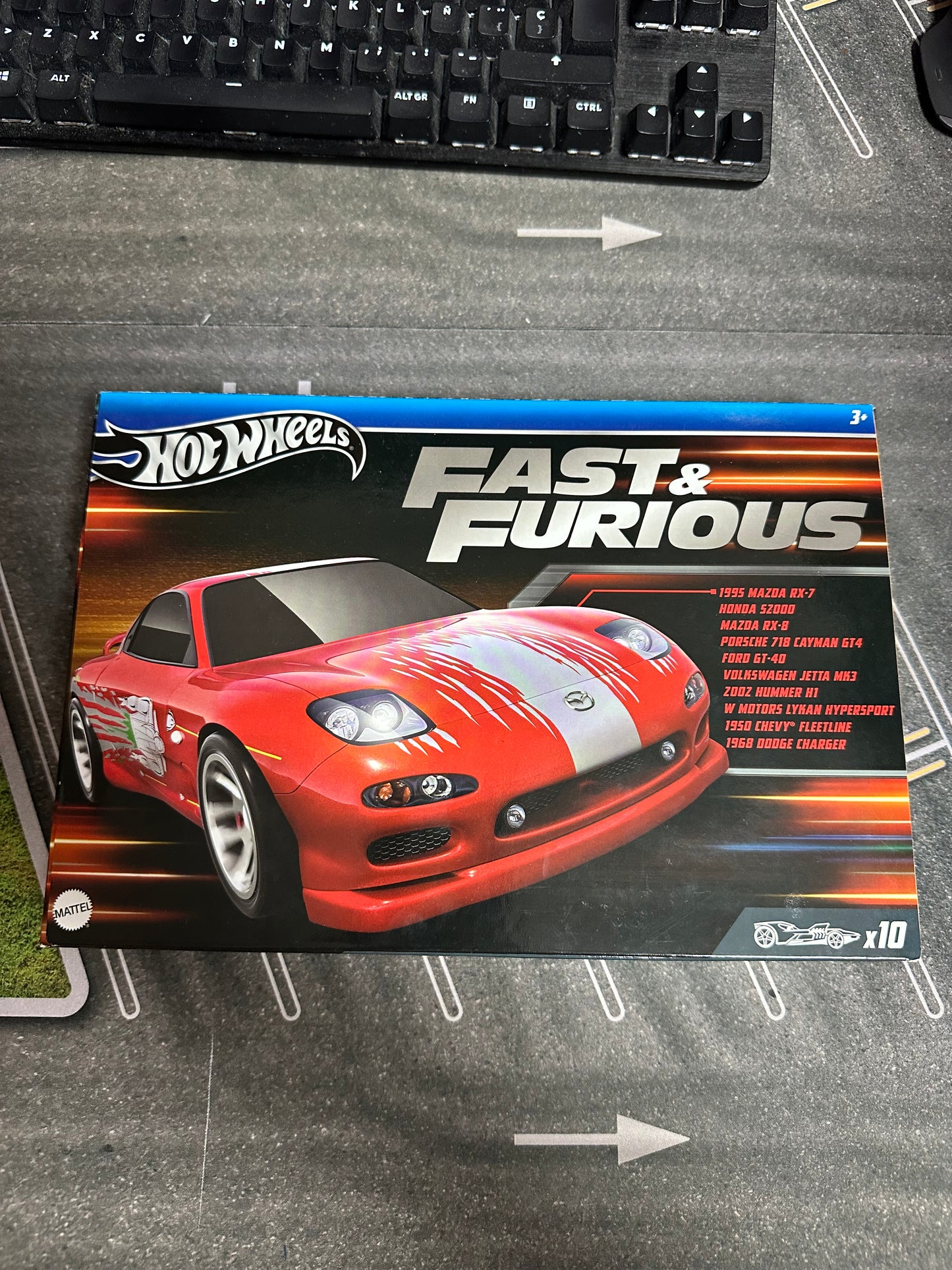 Pack 10 coches F&F WOS