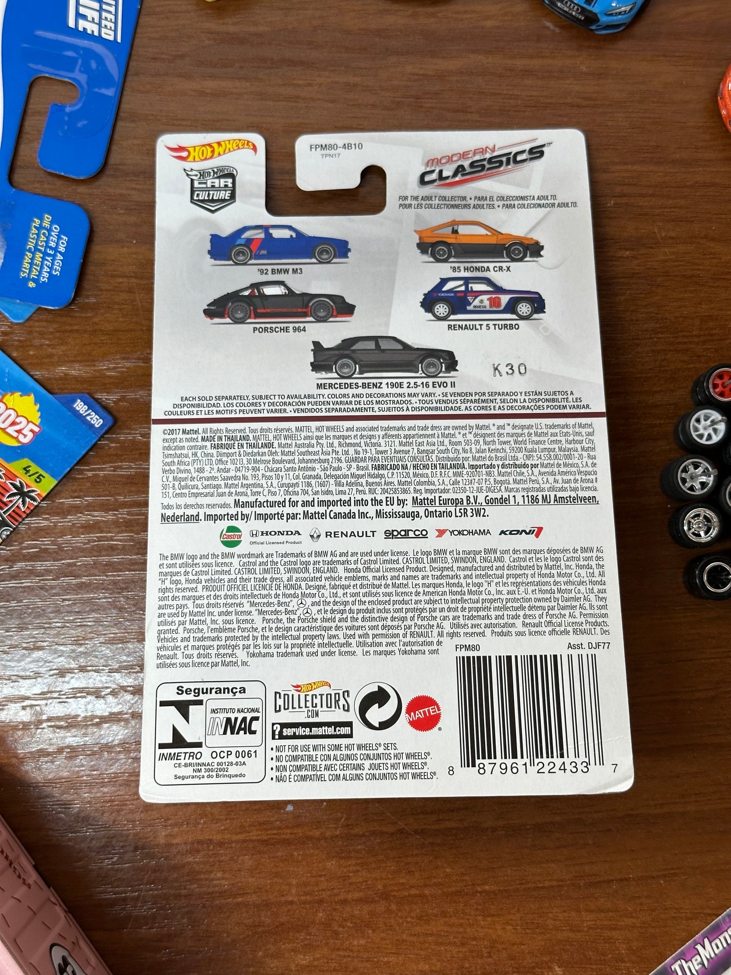 85 Honda CRX Modern Classics Hot Wheels