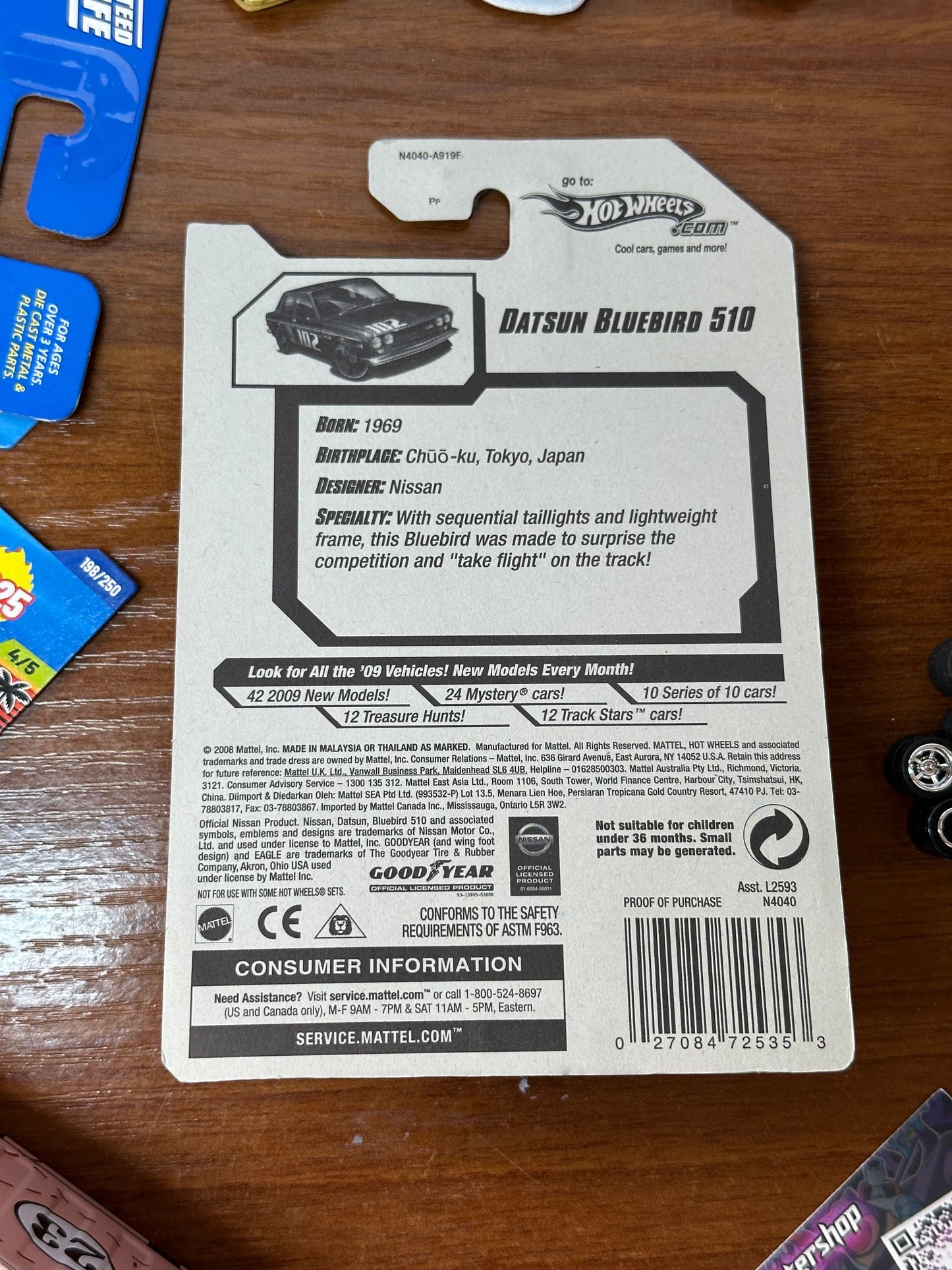 Datsun Bluebird 510 New Models 2009 Hot Wheels