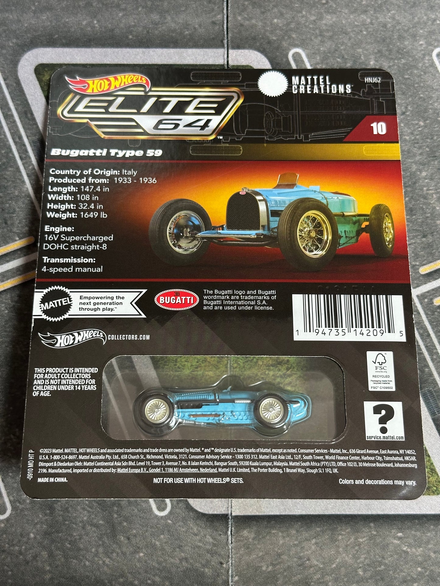 Bugatti Type 59 Elite 64