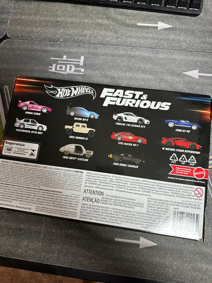 Pack 10 coches F&F WOS