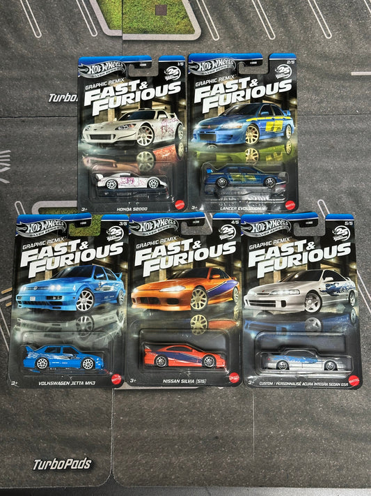 Fast & Furious Graphic Remix Silver Series