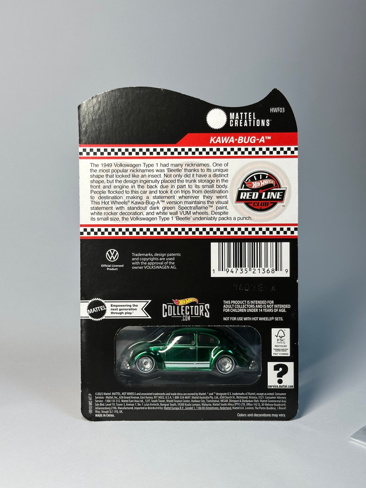 VW Beetle Kawa-Bug-A RLC