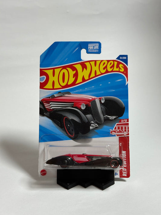 Custom Cadillac Fleetwood Red Edition