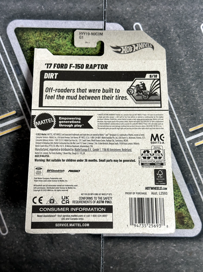 17 Ford F-150 Raptor ZAMAC